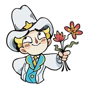 Стикер из набора Ковбой