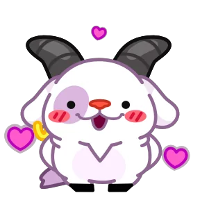 Стикер из набора Козёл