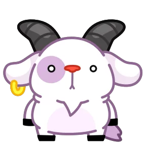 Стикер из набора Козёл