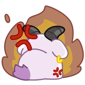 Стикер из набора Козёл