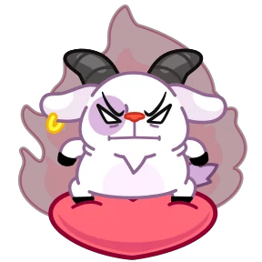 Стикер из набора Козёл