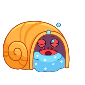 Стикер из набора Краб Рэдик