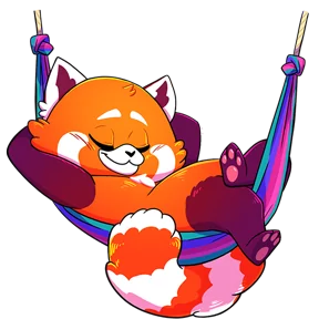 Стикер из набора Красная панда