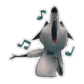 Стикер из набора Красная шапочка