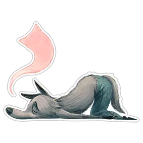 Стикер из набора Красная шапочка