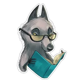 Стикер из набора Красная шапочка