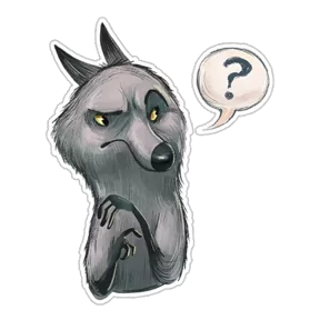 Стикер из набора Красная шапочка