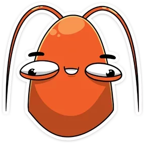 Стикер из набора Креветка