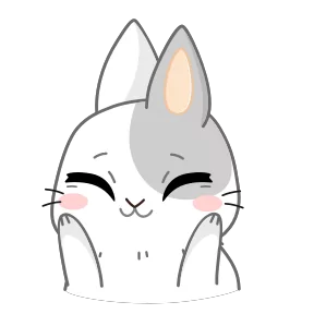 Стикер из набора Кролик