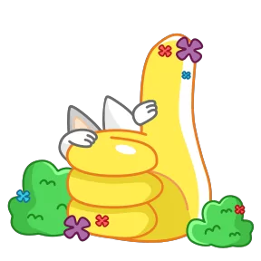 Стикер из набора Кролик