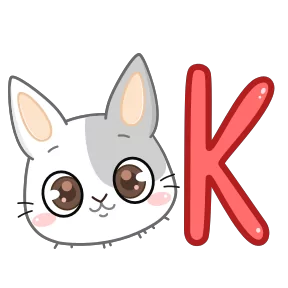 Стикер из набора Кролик