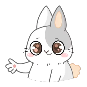 Стикер из набора Кролик