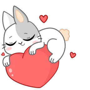 Стикер из набора Кролик