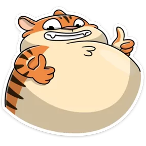 Стикер из набора Круглые звери