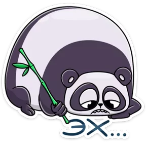 Стикер из набора Круглые звери