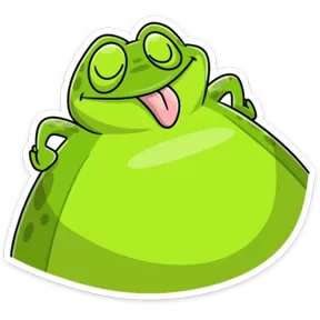 Стикер из набора Круглые звери