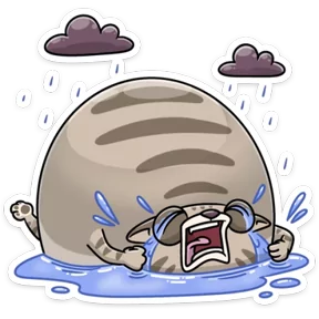 Стикер из набора Круглые звери