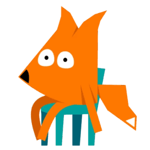 Стикер из набора Лисец