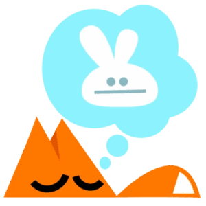 Стикер из набора Лисец