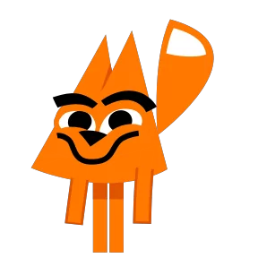 Стикер из набора Лисец