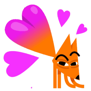 Стикер из набора Лисец