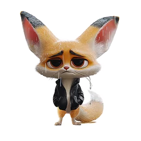 Стикер из набора Литтл Лис