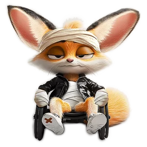 Стикер из набора Литтл Лис