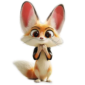 Стикер из набора Литтл Лис