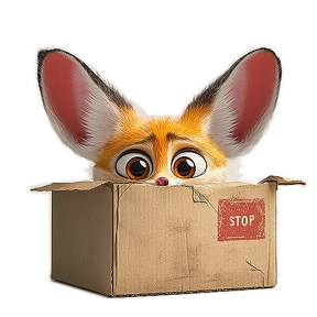 Стикер из набора Литтл Лис