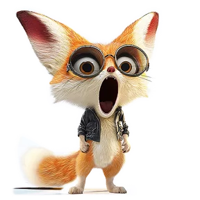 Стикер из набора Литтл Лис