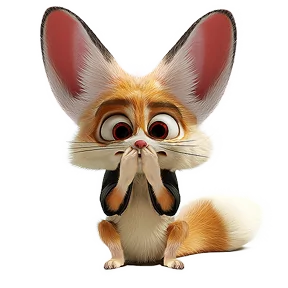 Стикер из набора Литтл Лис