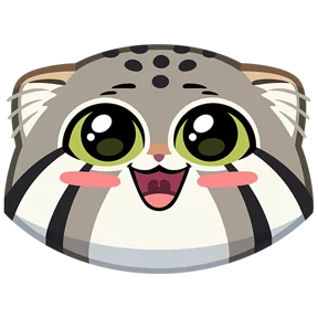 Стикер из набора Манул Тимофей