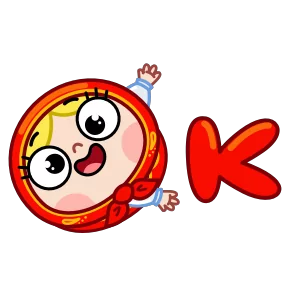 Стикер из набора Матрёна