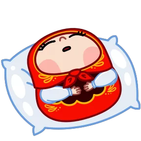 Стикер из набора Матрёна