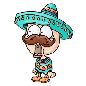 Стикер из набора Мексиканец