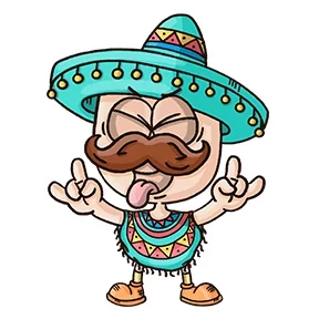 Стикер из набора Мексиканец