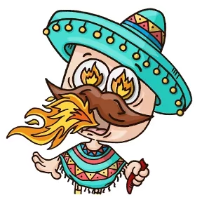 Стикер из набора Мексиканец