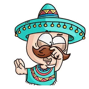 Стикер из набора Мексиканец