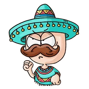 Стикер из набора Мексиканец