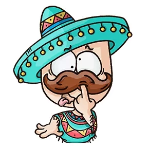 Стикер из набора Мексиканец