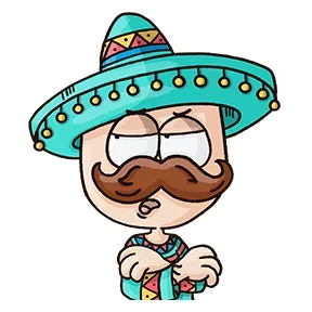 Стикер из набора Мексиканец