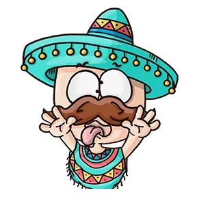 Стикер из набора Мексиканец