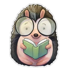 Стикер из набора Милый ёж