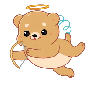 Стикер из набора Мишка