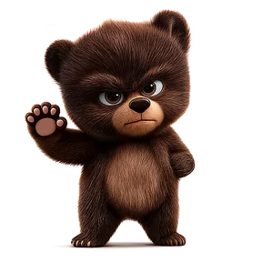 Стикер из набора Мишка!