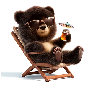 Стикер из набора Мишка!