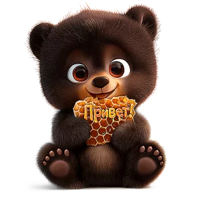 Стикер из набора Мишка!