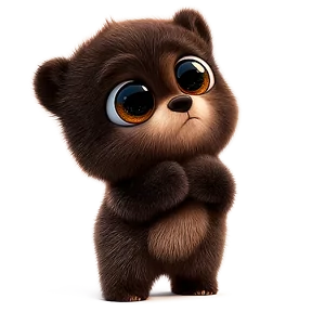 Стикер из набора Мишка!