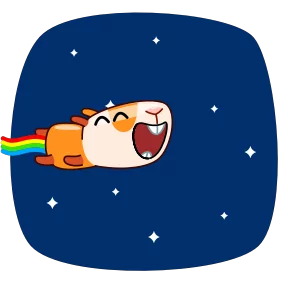 Стикер из набора Мистер Морской свин