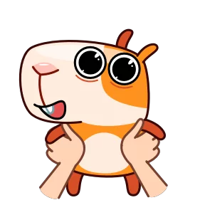 Стикер из набора Мистер Морской свин